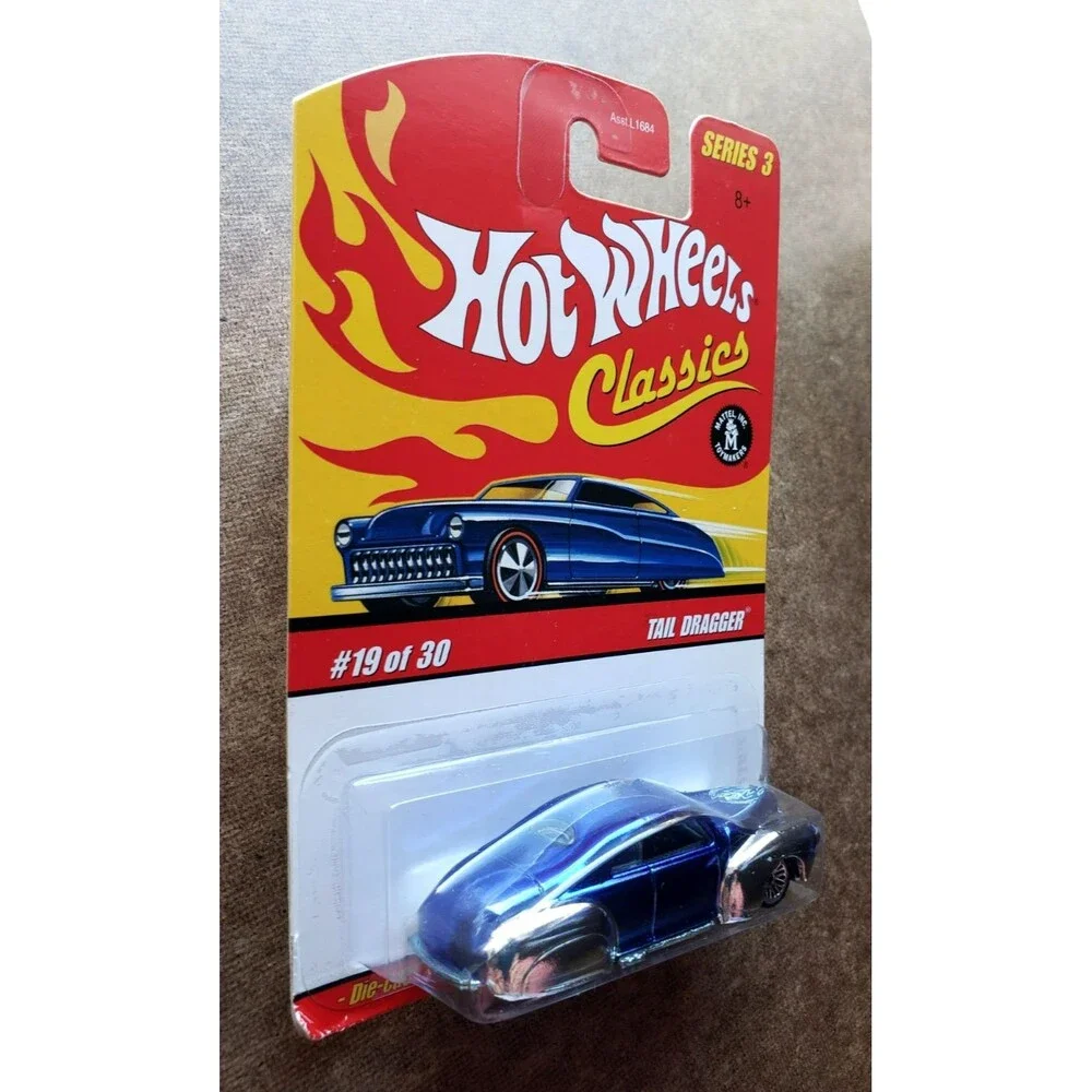 2007 Hot Wheels TAIL DRAGGER CLASSICS SERIES 3 19/30 1:64 Spectraflame BLUE VAR